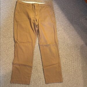 Express Tan Chinos Classic Cotton Twill